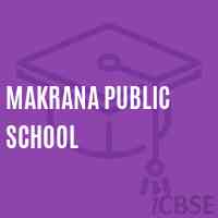 Makrana Public School Logo