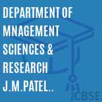 Department of Mnagement Sciences & Research J.M.Patel College, Bhandara Logo