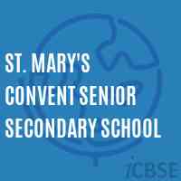 St. Mary'S Convent Senior Secondary School Logo