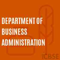 Department of Business Administration College Logo