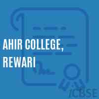 Ahir College, Rewari Logo