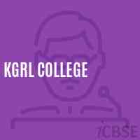 Kgrl College Logo