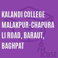 Kalandi College Malakpur-Chapurali Road, Baraut, Baghpat Logo