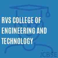 Rvs College of Engineering and Technology Logo
