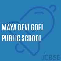 Maya Devi Goel Public School Logo