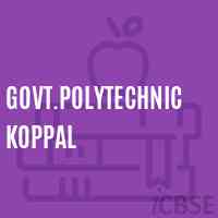 Govt.Polytechnic Koppal College Logo