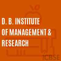 D. B. Institute of Management & Research Logo