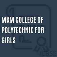 Mkm College of Polytechnic For Girls Logo