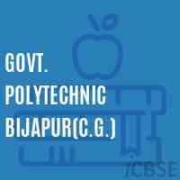 Govt. Polytechnic Bijapur(C.G.) College Logo
