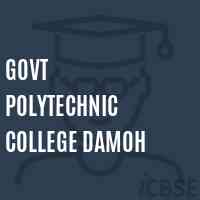 Govt Polytechnic College Damoh Logo