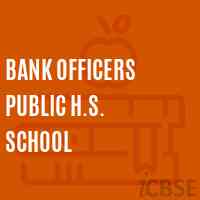 Bank officers Public H.S. School Logo