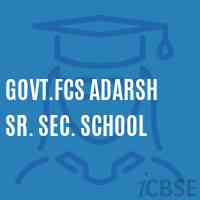 Govt.Fcs Adarsh Sr. Sec. School Logo