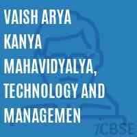 Vaish Arya Kanya Mahavidyalya, Technology and Managemen College Logo