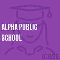 Alpha Public School Logo