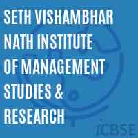 Seth Vishambhar Nath Institute of Management Studies & Research Logo