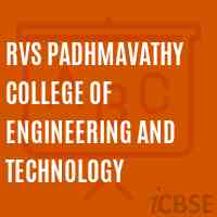 Rvs Padhmavathy College of Engineering and Technology Logo