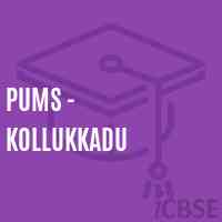 Pums - Kollukkadu Middle School Logo