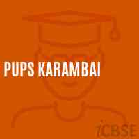 Pups Karambai Primary School Logo