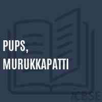 Pups, Murukkapatti Primary School Logo