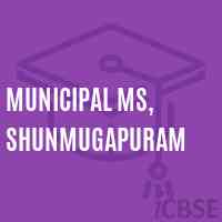 Municipal Ms, Shunmugapuram Middle School Logo