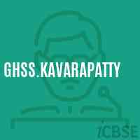 Ghss.Kavarapatty High School Logo