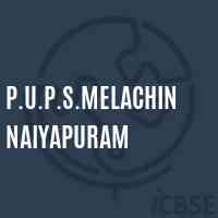 P.U.P.S.Melachinnaiyapuram Primary School Logo