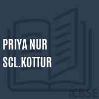 Priya Nur Scl.Kottur Primary School Logo