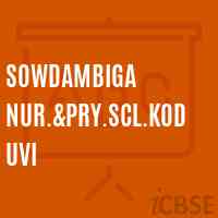 Sowdambiga Nur.&pry.Scl.Koduvi Primary School Logo