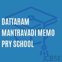 Dattaram Mantravadi Memo Pry School Logo