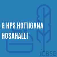 G Hps Hottigana Hosahalli Middle School Logo