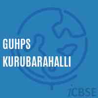 Guhps Kurubarahalli Middle School Logo