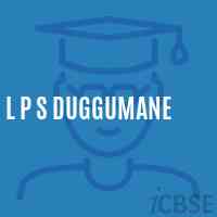 L P S Duggumane Primary School Logo