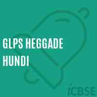 Glps Heggade Hundi Primary School Logo