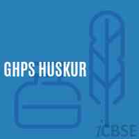 Ghps Huskur Middle School Logo