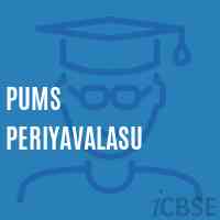 Pums Periyavalasu Middle School Logo
