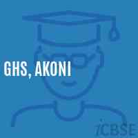 Ghs, Akoni Secondary School Logo
