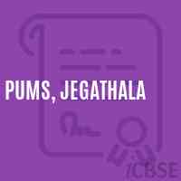 Pums, Jegathala Middle School Logo