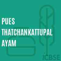 Pues Thatchankattupalayam Primary School Logo
