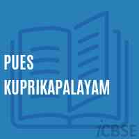 Pues Kuprikapalayam Primary School Logo