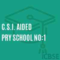 C.S.I. Aided Pry School No:1 Logo