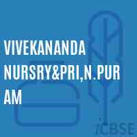Vivekananda Nursry&pri,N.Puram Primary School Logo