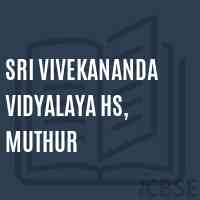 Sri Vivekananda Vidyalaya Hs, Muthur Secondary School Logo