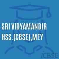 Sri Vidyamandir Hss.(Cbse),Mey Senior Secondary School Logo