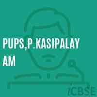 Pups,P.Kasipalayam Primary School Logo