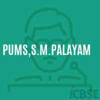 Pums,S.M.Palayam Middle School Logo