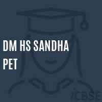Dm Hs Sandha Pet Secondary School Logo