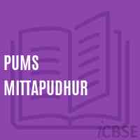 Pums Mittapudhur Middle School Logo