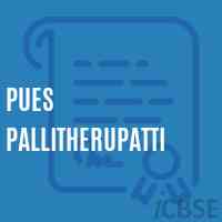 Pues Pallitherupatti Primary School Logo