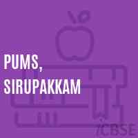 Pums, Sirupakkam Middle School Logo