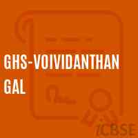 Ghs-Voividanthangal Secondary School Logo